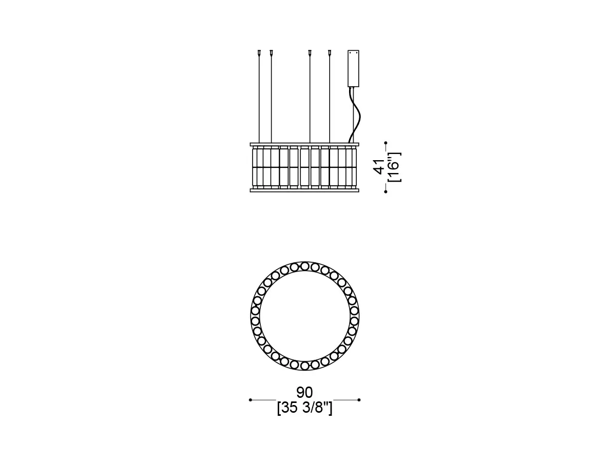 Bohème Chandelier-tec-5072