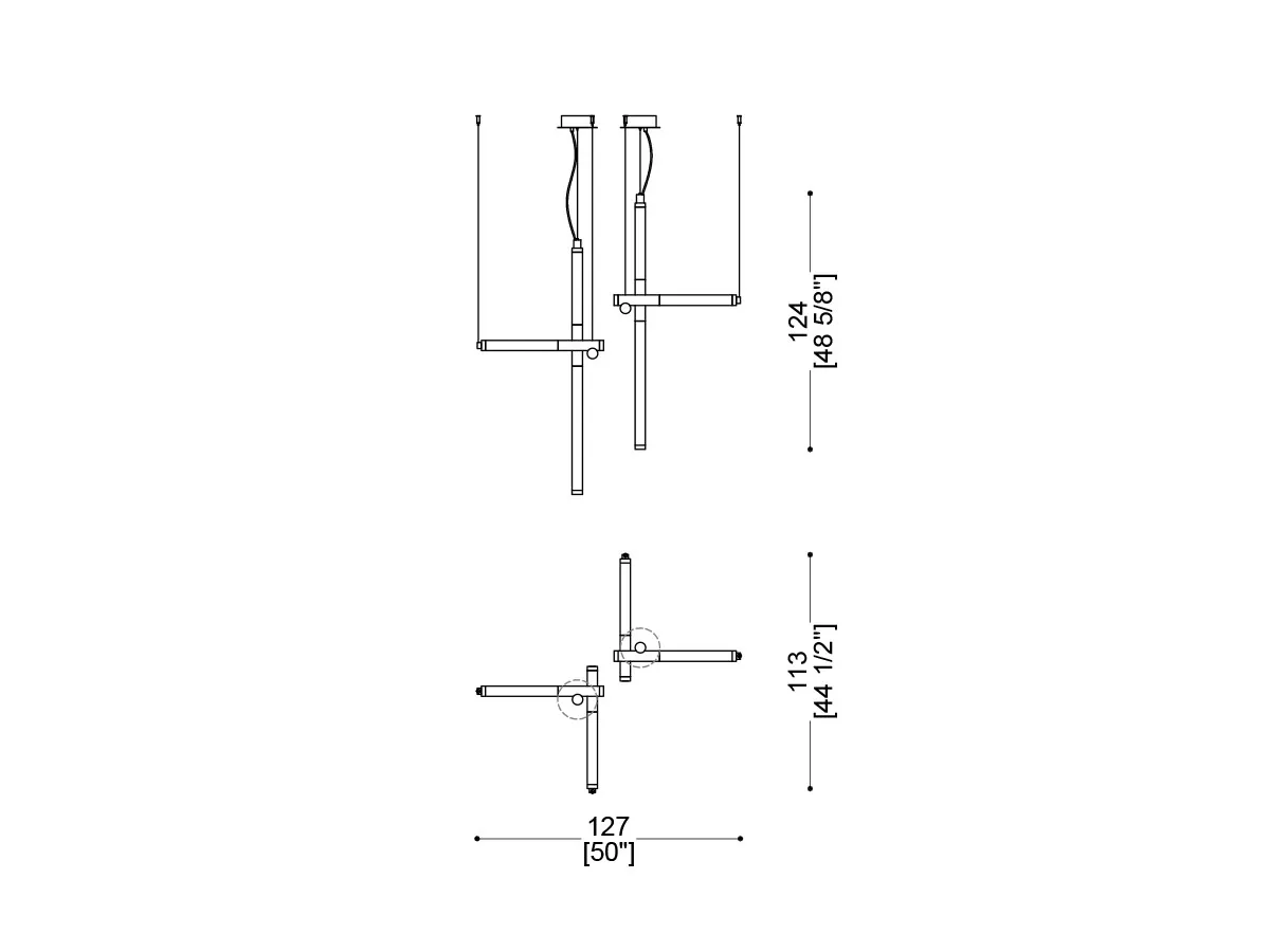 Katana Ceiling Lamp-tec-5054