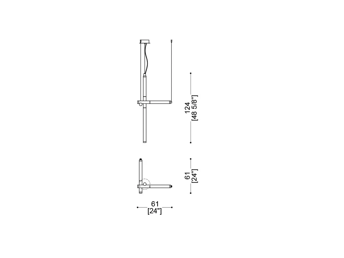 Katana Ceiling Lamp-tec-5053