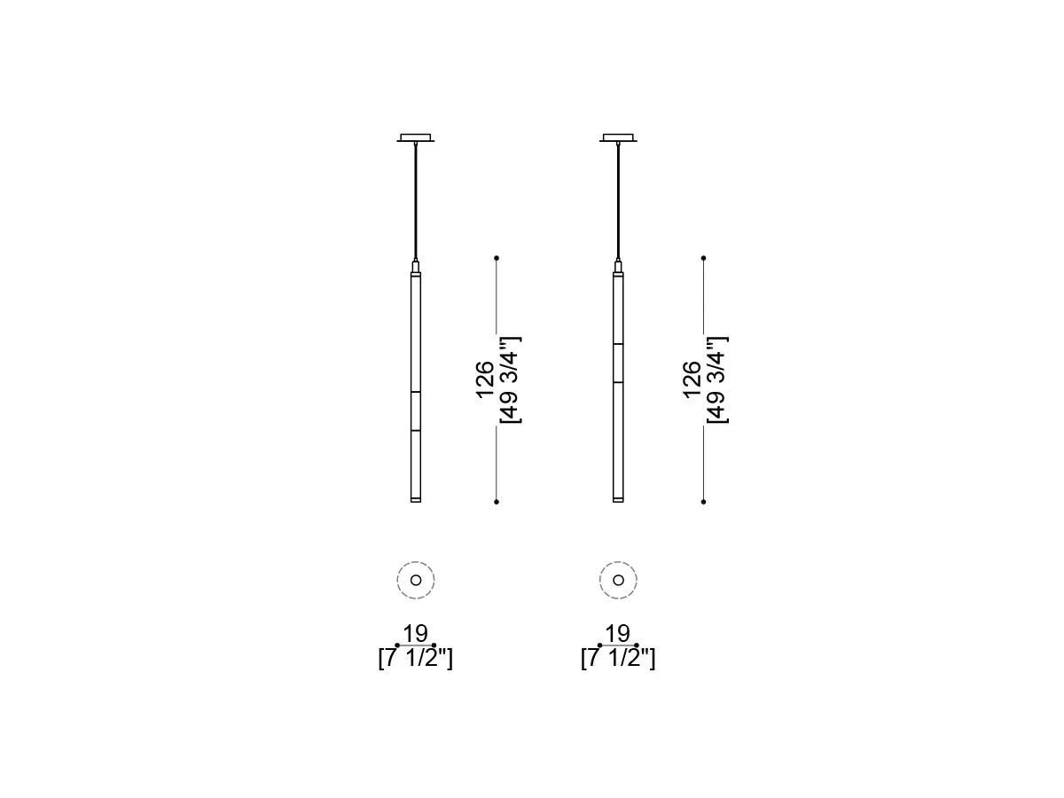 Katana Ceiling Lamp Vertical-tec-5043