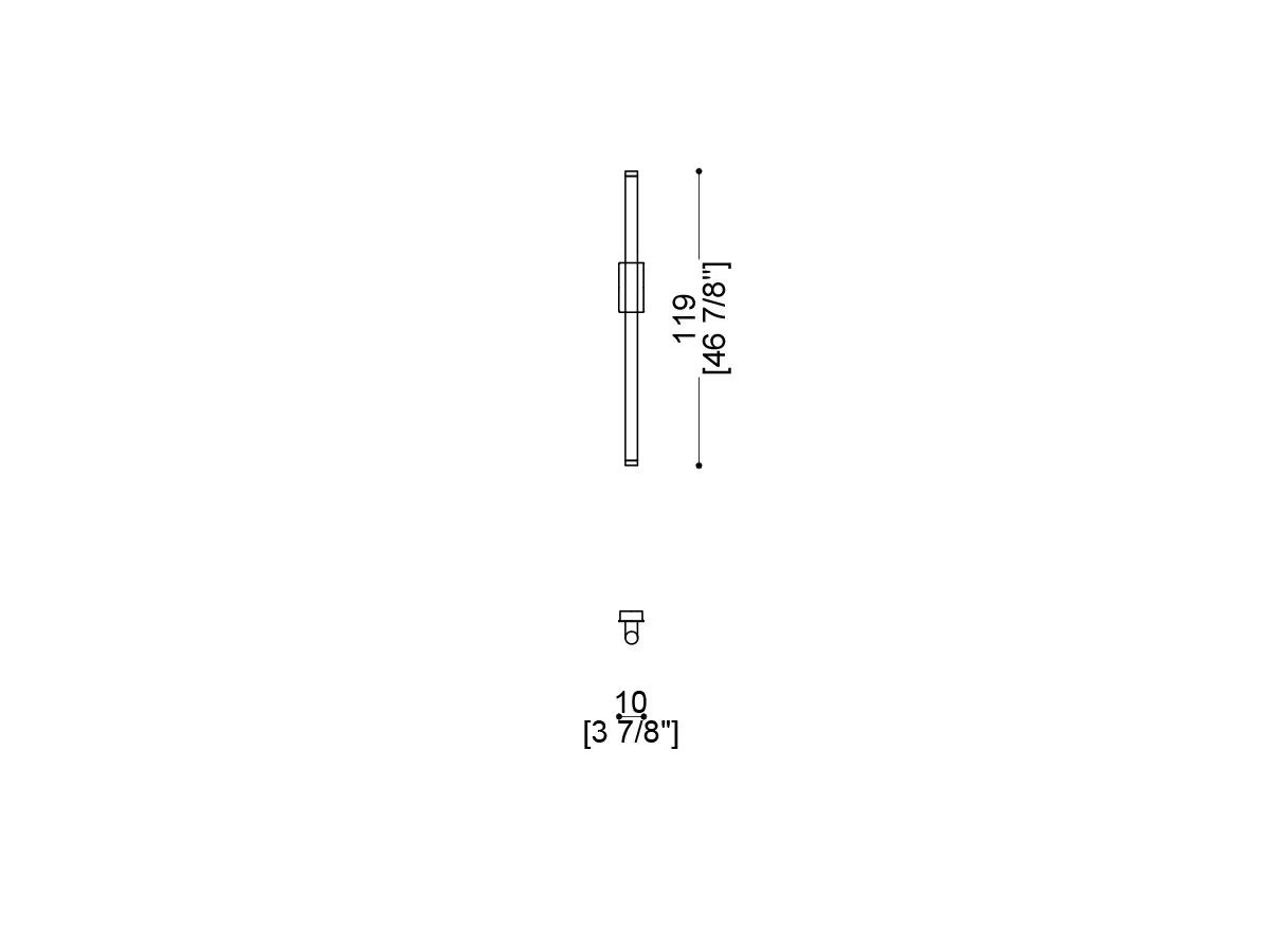 Katana Wall Sconce-tec-5061