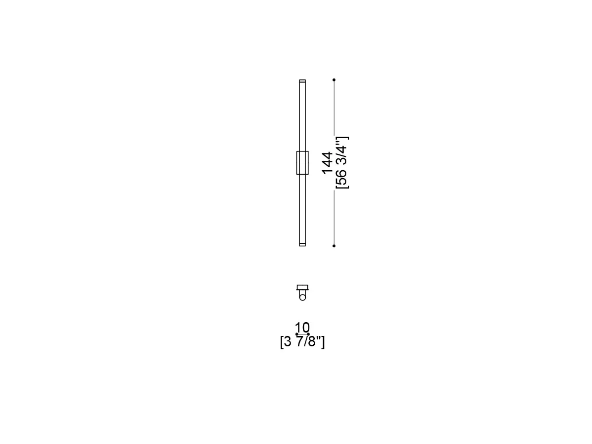 Katana Wall Sconce-tec-5062