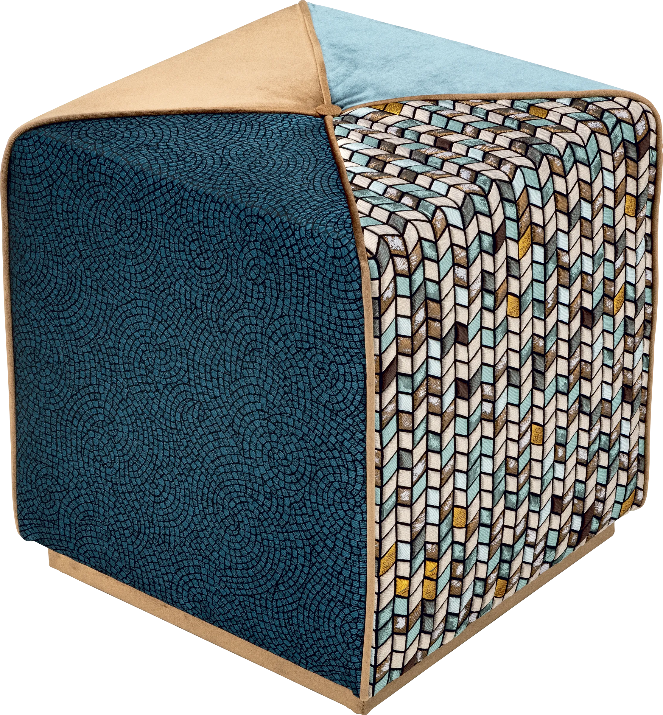 Chamaleon Square Pouf